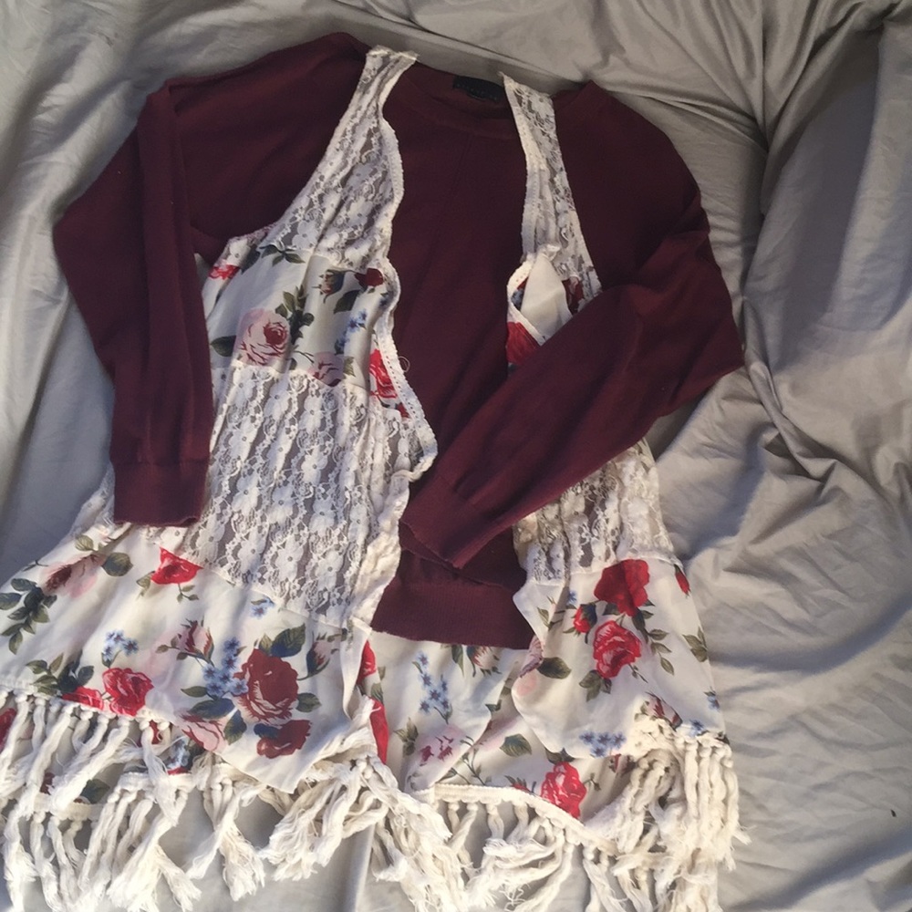 Sleeveless kimono